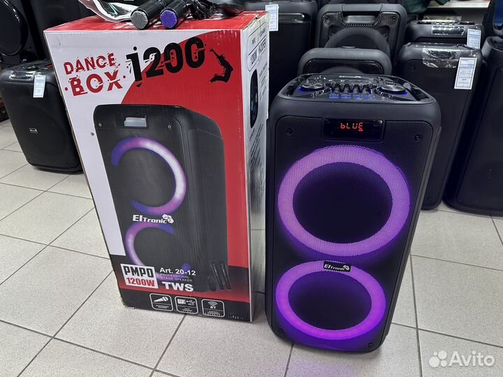 Мощная колонка Eltronic 20-12 120Вт