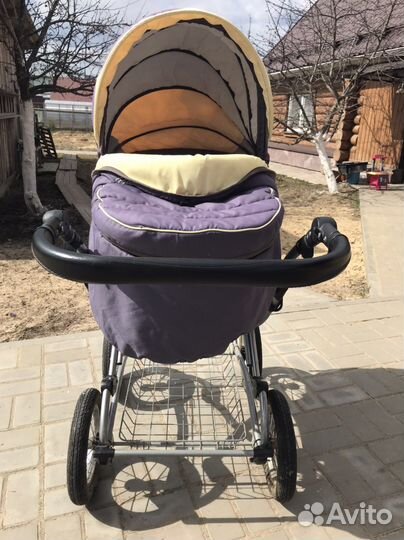 Коляска 2в1 индиго