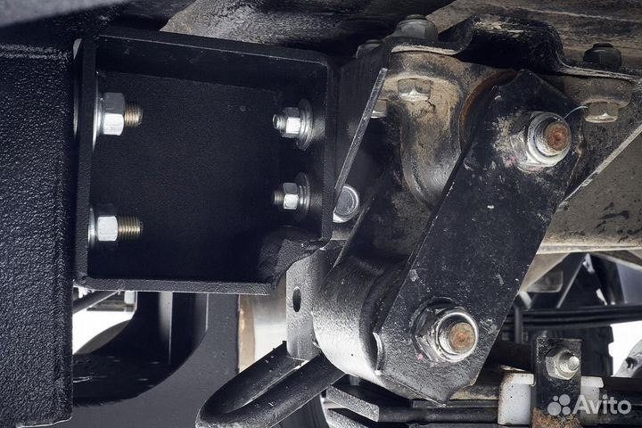 Бампер силовой задний BMS alfa для УАЗ Патриот 201