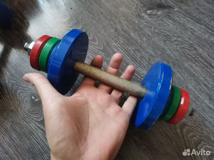 Гантели разборные 8,4кг-пара