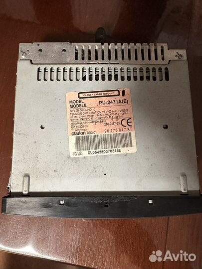 Авто магнитола для Пежо 307