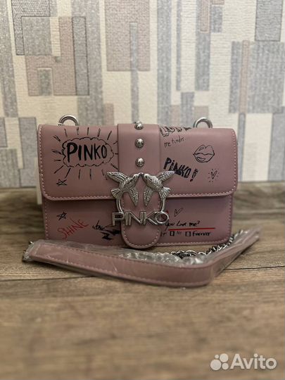 Женская сумочка в пудровом цвете (Арт.71373)