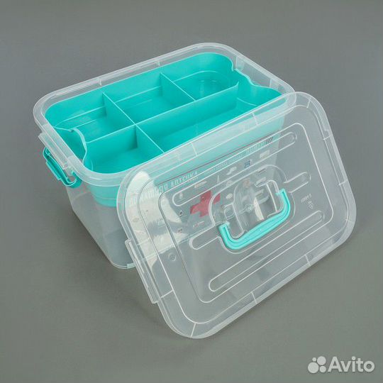 Контейнер для аптечки 6,5 л с вкладышем