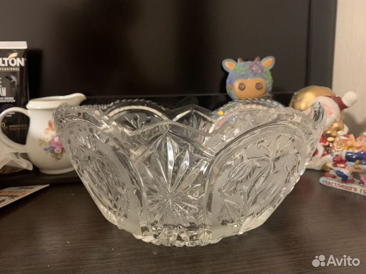 Ваза хрустальная СССР