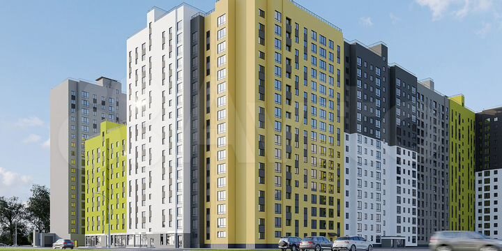 1-к. квартира, 36,7 м², 3/18 эт.