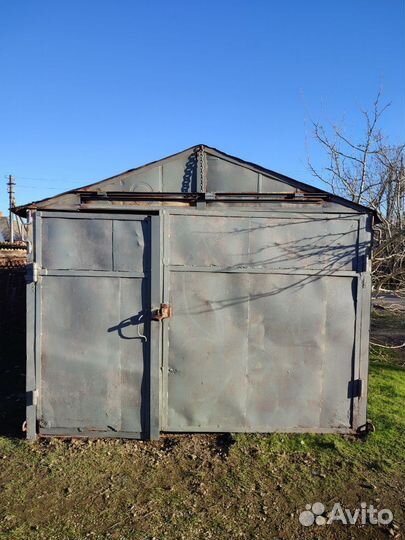 Гараж металлический