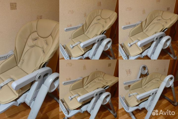 Стульчик для кормления chicco polly progress 5