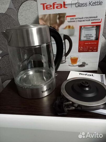 Чайник Tefal KI772D32, серебристый