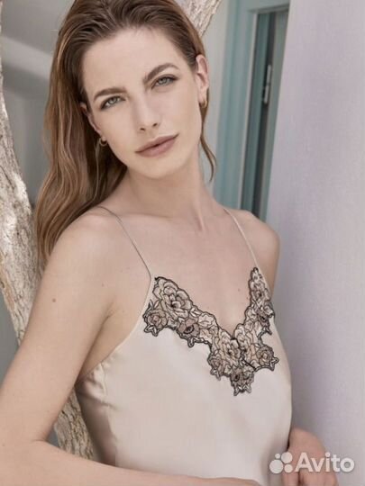 Luna di Seta шелковая сорочка vlst60823