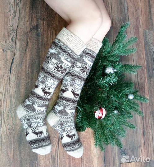 Носки шерстяные