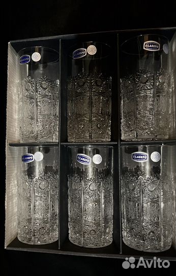 Хрустальные стаканы. Новые