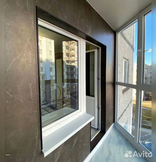 Остекление балконов и лоджий. Пластиковые окна