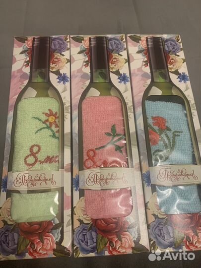 Кухонное полотенце на 8 марта