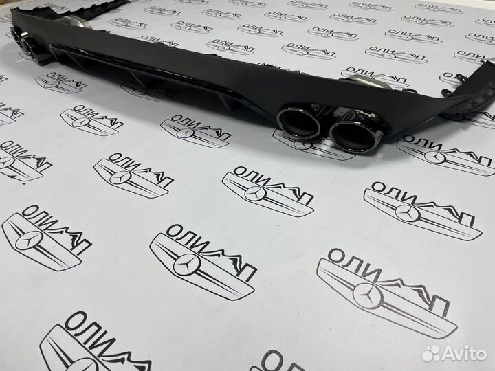 Диффузор насадки Mercedes E-coupe C238 AMG 53