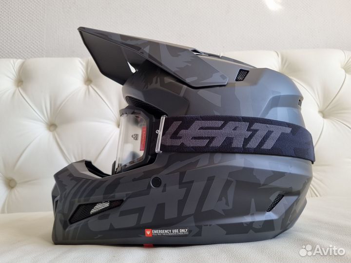 Эндуро Шлем Leatt Kit Moto 3.5 Stealth 2023