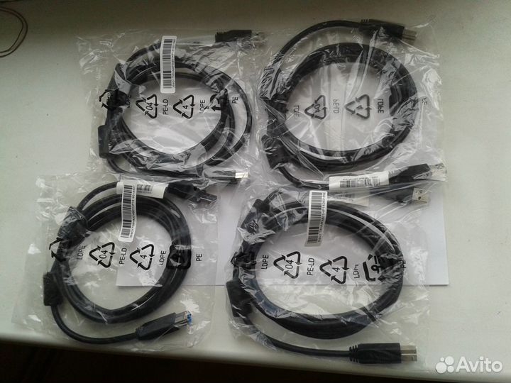 HP 917468 USB-A to USB-B 3.0 Pass Through Cable