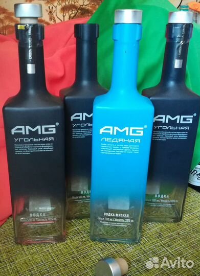 Стеклянная бутылка 0 5