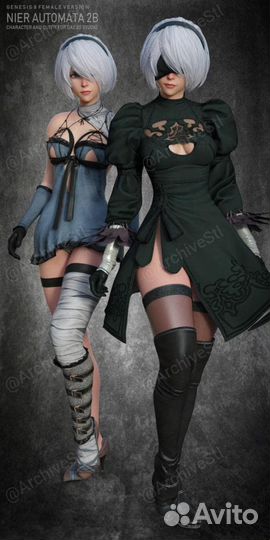 Фигурки nier automata + (nsfw)