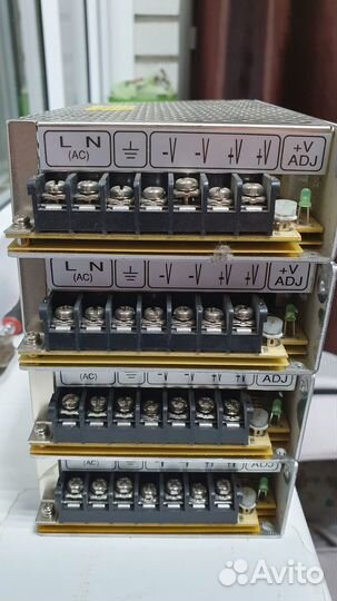 Блок питания с 220 на 24 в. 4.5 ампера,6.5 ампера