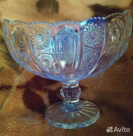 Вазы стекло старинные СССР