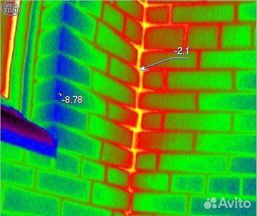 Тепловизор обследование утечек тепла