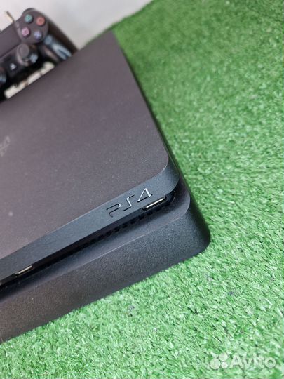 Sony ps4 slim 500gb + игры / сони пс4 слим 500 гб
