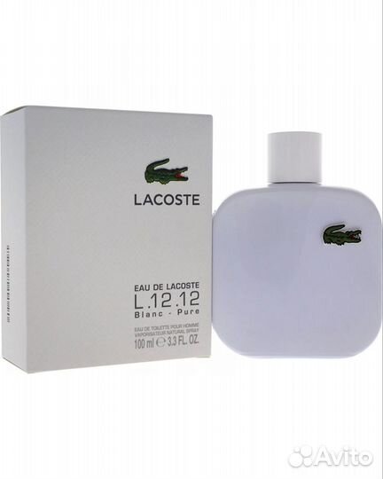 Парфюм Lacoste Eau De Lacoste L.12.12 Blanc Pure