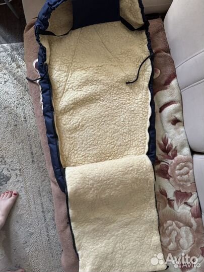 Зимний конверт в коляску