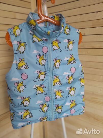 Жилетка для девочки. 104 рост