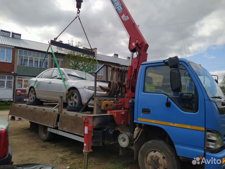 Услуги манипулятора Isuzu с кму unic