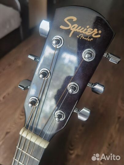 Электро-Акустическая гитара squier by fender sa150