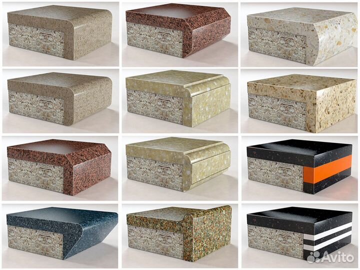 Столешница, барная стойка для кофейни, из камня