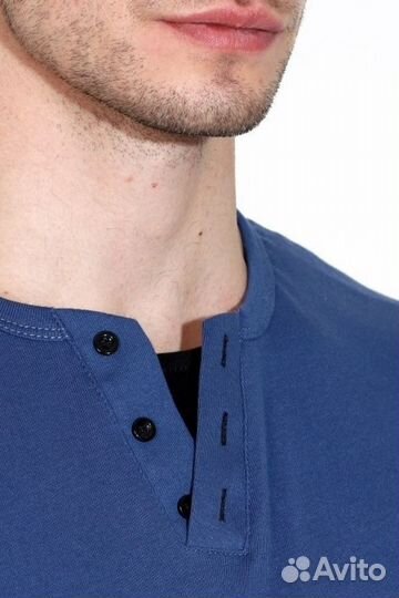 Футболка - индиго №Н-6008. Оптом