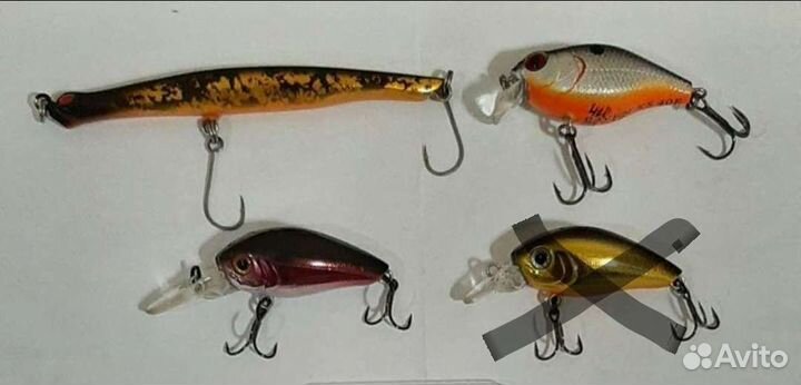 Воблеры lucky craft, tsuribito, salmo