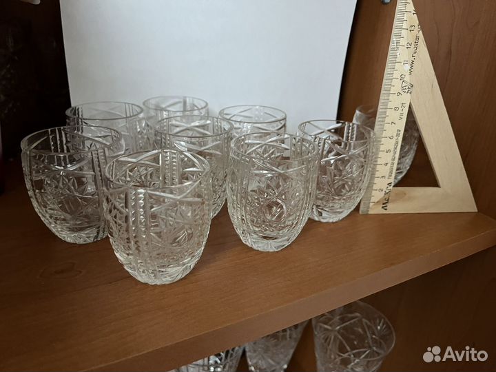 Хрустальные рюмки СССР