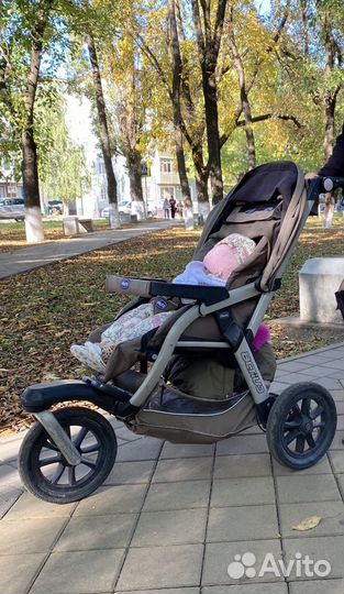 Коляска chicco active 3в1