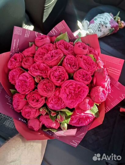 Розы с доставкой, букет роз 101