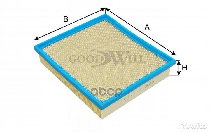 Фильтр воздушный AG105 Goodwill