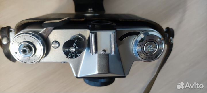 Фотоаппарат Зенит Е с олимпийской символикой