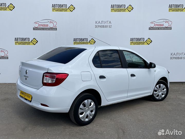 Renault Logan 1.6 МТ, 2018, 92 785 км