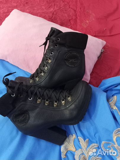 Ботильоны натуральная кожа 38