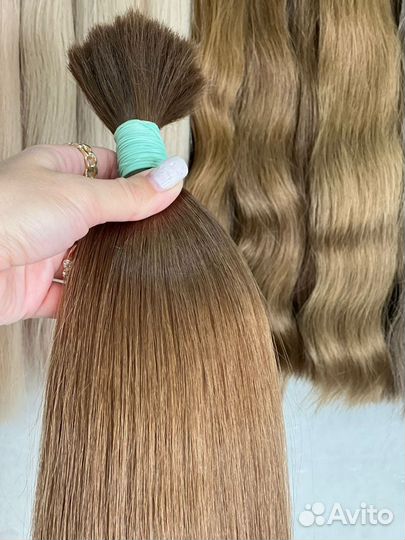 Наращивание волос на дому