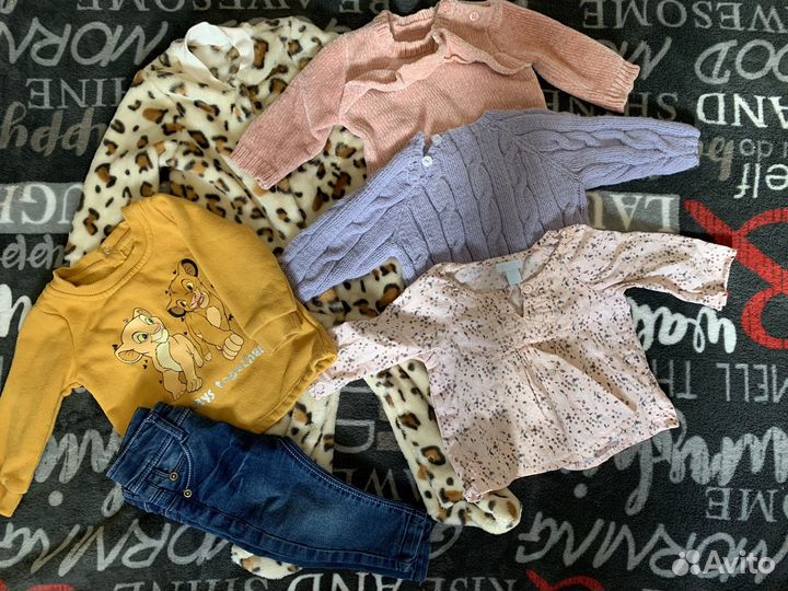 Вещи пакетом на девочку