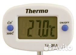 Термометр-щуп электронный та-288