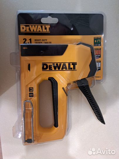 Степлер для скоб и гвоздей dewalt dwhttr350-0