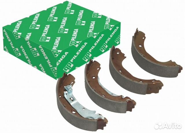 Колодки тормозные барабанные задние