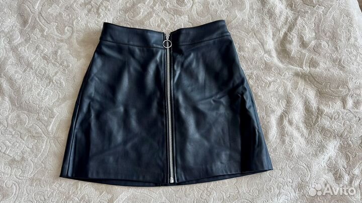 Юбка кожаная befree xs