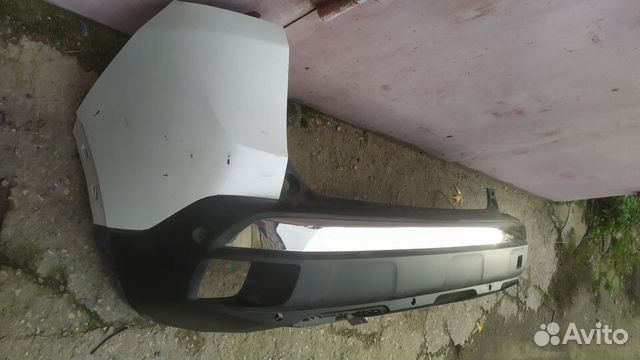 Peugeot 3008 2 бампер задний, хром 2017-2021г