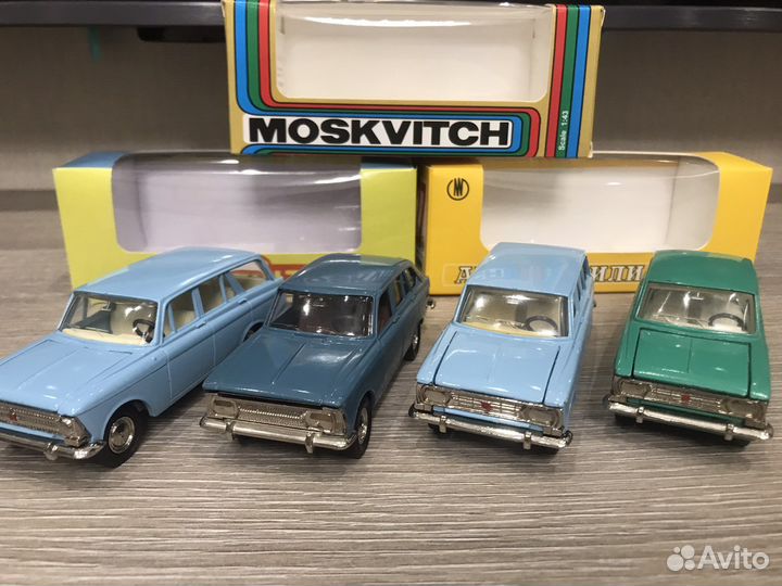 Модель СССР Москвич 412 А1 без ми