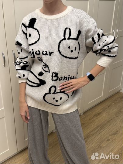 Свитер оверсайз 42-44